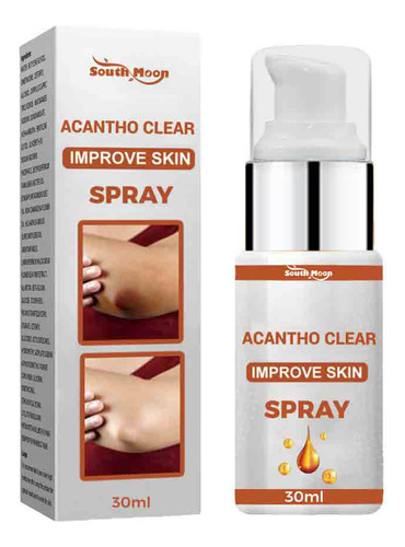 Spray Acantho Clear Para Mejorar La Piel, Útil Para Eliminar