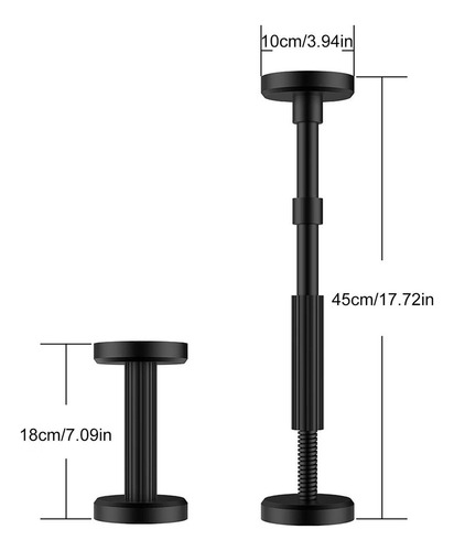 Patas De Mesa De Altura Ajustable Barra De Soporte Para Mueb