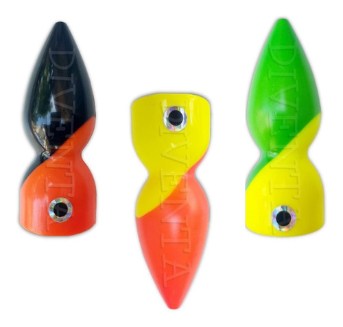 Imagen 1 de 4 de Boya Plop Plastica Ideal Tararira Dorado Para Armar Lineas