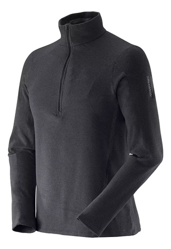 Buzo Micropolar Abrigo Salomon Hombre Polar Lt 1/2 Zip M P°