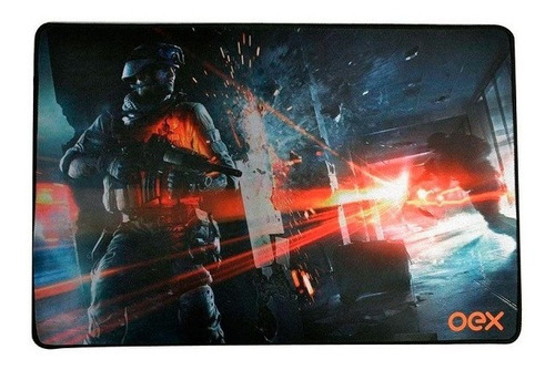 Mouse Pad Gamer Battle Speed Pequeno Oex Mp301