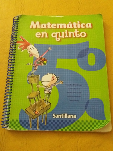 Matemática En Quinto Santillana