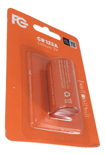 Bateria De Litio Cr123a 3v Fc Fontes