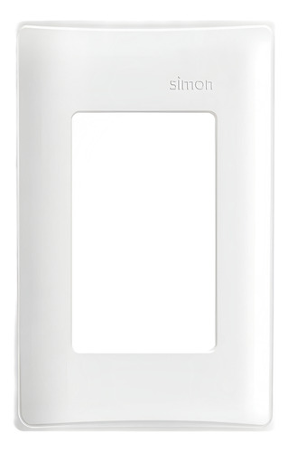 Suporte + Placa 4x2 Branca 3 Postos - Simon 19 (13501)