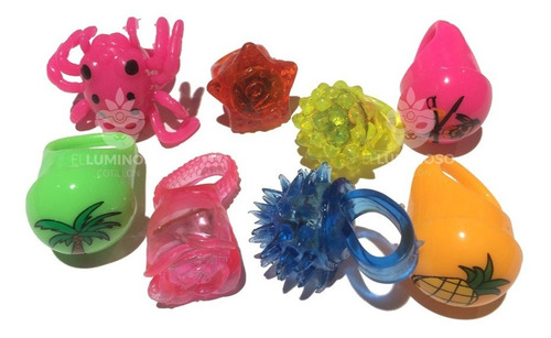 Promo Cotillon Luminoso 30 Anillos Silicona Led!
