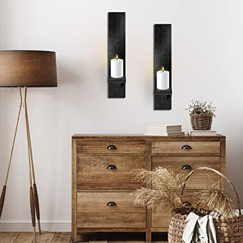 Conjunto De 4 Apliques De Pared Para Sostener Velas, Soporte