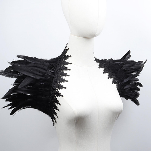 Chal De Plumas Para Fiesta De Carnaval, Halloween