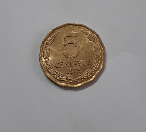 Moneda De 5 Centavos Año 1975