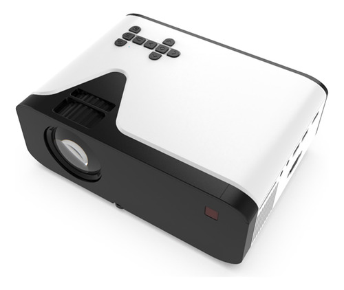 Mini Projetor Doméstico 720p Hd Alto-falante Embutido Us Plu