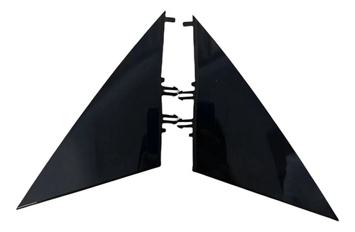 Placa De Moldura Triangular Para Espejo Retrovisor De Automó