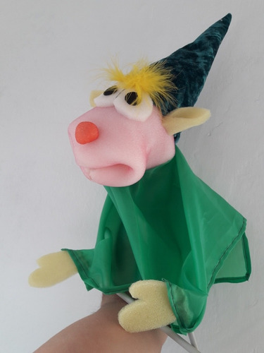 Imagen 3 de 4 de Títere Manopla Duende De Goma Espuma
