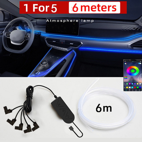 Kit De Luz Ambiental Rgb Led Atmosphere App Music Control -f