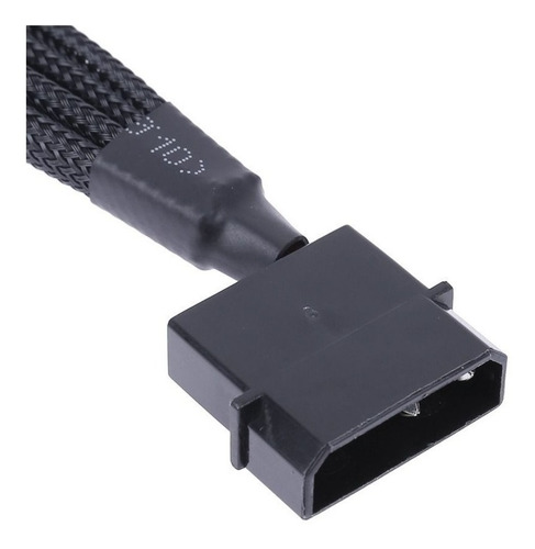 Imagem 4 de 6 de Cabo Adaptador Multi Fan 4 Coolers Fan 4 X 3 Ou 4 Pinos 12v