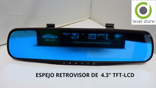 Espejo Retrovisor Con Camara Grabadora Cafini Cn-j5401