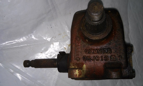 Caixa Direção Mecânica Gemmer Caminhão Mb Vw Gm Ford Dodge Fiat, Décadas 70 80 90 Completa Com Respiro Não Identificada