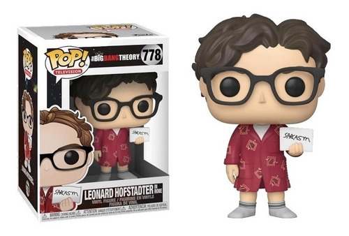 Funko Pop Leonard Hofstadter 'the Big Bang Theory' #778 (Usado)