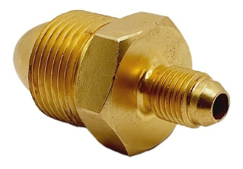 Porca Adaptador Para Cilindro Nitrogênio Manifold - Latão
