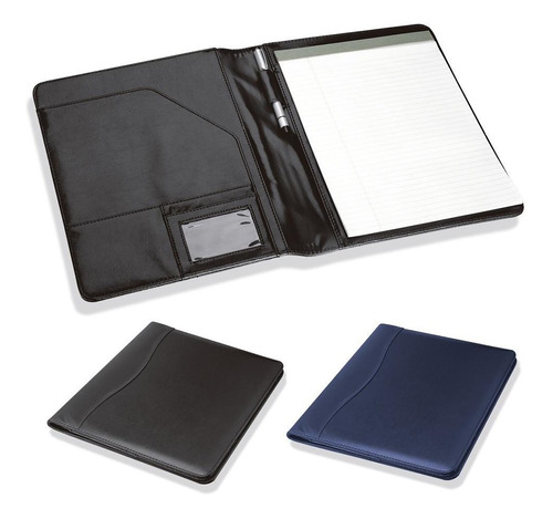 Carpeta Folder Sencillo En Pvc Con Block De Notas Oficina 