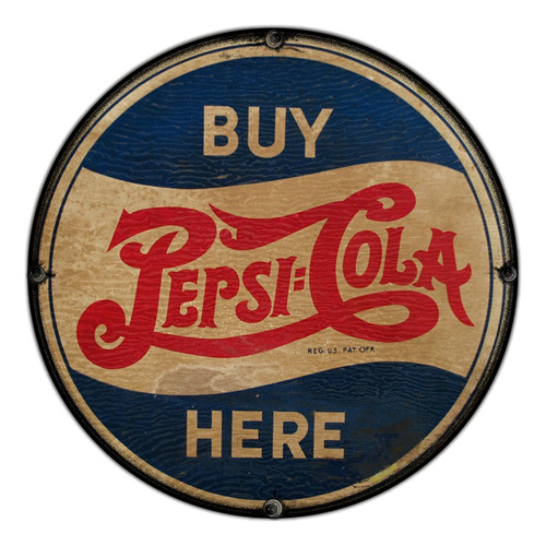 #104 - Cuadro Decorativo Vintage Retro / Pepsi Cola !