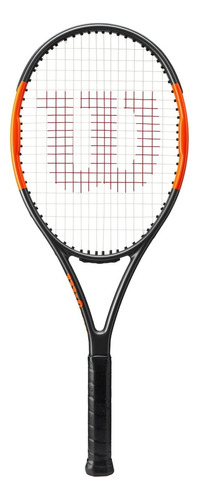 Raqueta Tenis Wilson Burn 100 Team 2019 Grip 4 3/8 Color Negro/naranja