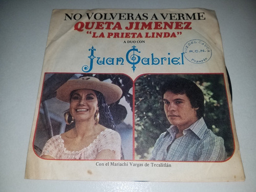 Lp Vinilo Disco Acetato Vinyl Juan Gabriel No Volveras A Ver