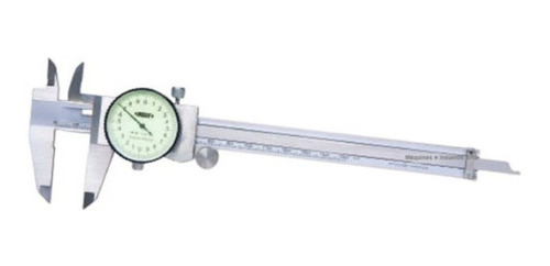 Calibre Con Reloj 0-200 Mm Insize 1312-200a Lectura 0,02 Mm