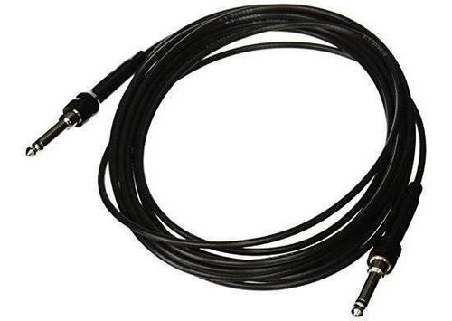 Cable George Ls 155 De Calibre Con Enchufes Rectos (negro,