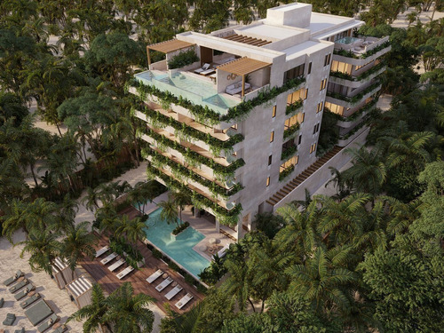 Penthouse En Venta Frente Al Mar En Puerto Morelos, Qroo.