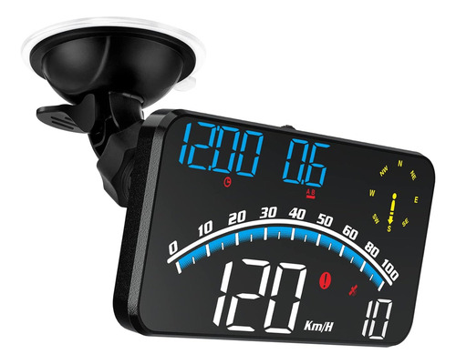 A Velocímetro Gps Digital For Coche, Pantalla Hud