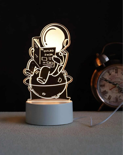 Lámpara Decorativa Astronauta 3d