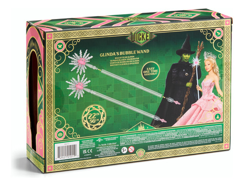 Réplica De Bubble Wand The Noble Collection Wicked Glinda