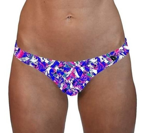 Bombacha Colaless Estampada Playa/ Quickly Swimsuits