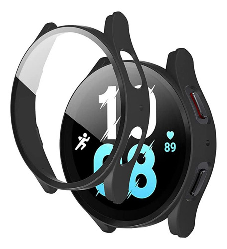 Imagen 1 de 7 de Funda Con Templado 360 Para Samsung Galaxy Watch 4 5 Pro