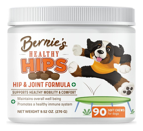 Bernie's Healthy Hips - Suplemento Diario Para La Cadera Y L