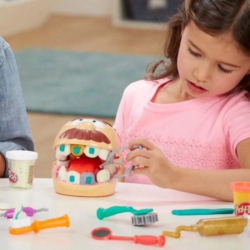 Imagen 3 de 8 de Play-doh El Dentista Bromista Masa B5520 Hasbro Original