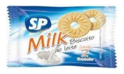 Biscoito Amanteigado Leite Milk Sp Caixa Com 180 Sachês.