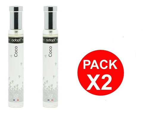 Perfumes De Coco Adopt Mujer 30 Ml. Pack 2 Unidades Frances