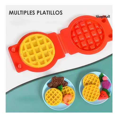 36pcs Set De Plastilina Niños Juguete Creativo Máquina Pan