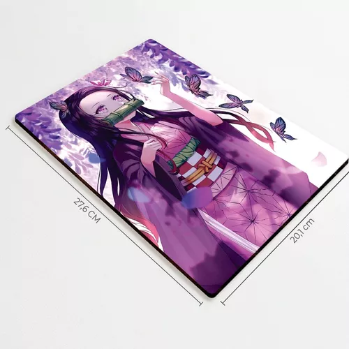 Quadro Decoração Mdf Demon Slayer Kamado Nezuko Forma Oni