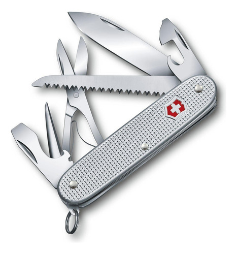 Canivete Suíço Victorinox Prata - Farmer X Alox - 0.8271.26