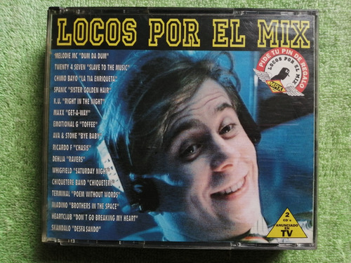 Eam Cd Doble Locos Por El Mix 1994 Maquina Bolero Chimo Bayo