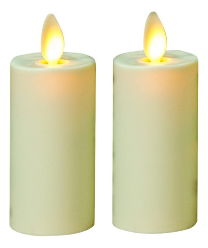 ~? Cwi Regalos 2/pkg, Luminara Votive Led Pillar Candle 2 (g