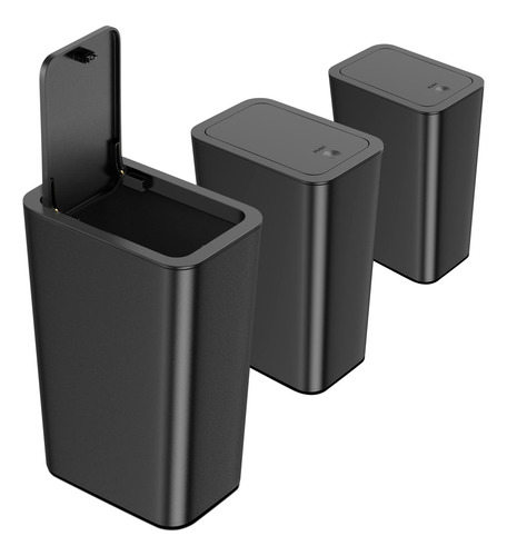 Bote De Basura N. Netdot De 10 L/2.6 Galones Con Tapa Para B