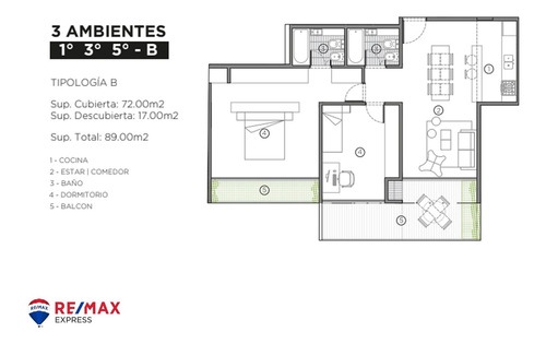 Venta Depto 2 Amb 56 Mts Terraza Parrilla Devoto