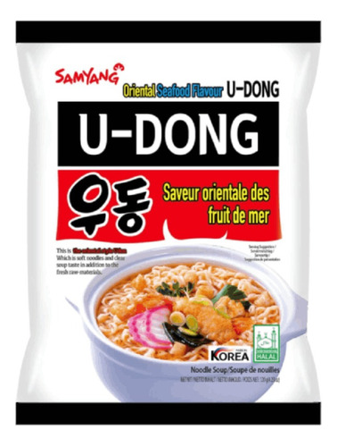 Fideo Instantaneo Udong Sabor Frutos De Mar Samyang