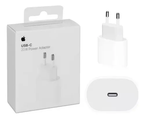 Adaptador De Tomada Apple Original Usb-c 20 Watts Branco