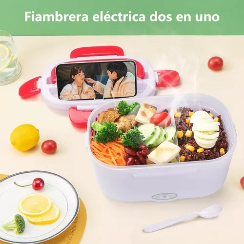 Tartera eléctrica 2 en 1 - Para casa, coche, oficina - 40W - comida caliente