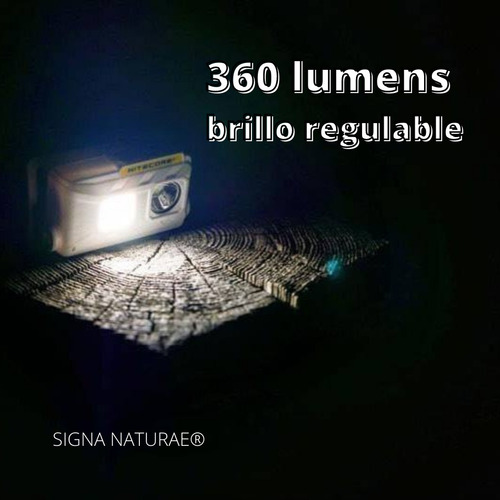 Imagen 5 de 11 de Linterna De Cabeza Recargable Nitecore Nu25 - Trekking