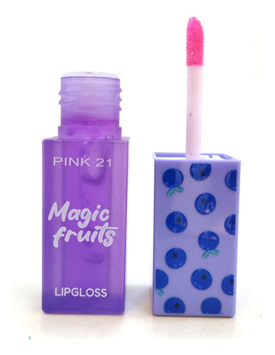 Brillo Labial Lipgloss 6 Sabores Magic Fruits De Pink 21