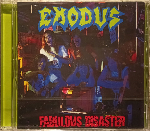 Exodus - Fabulous Disaster - Cd Importado. Nuevo. Bonus 